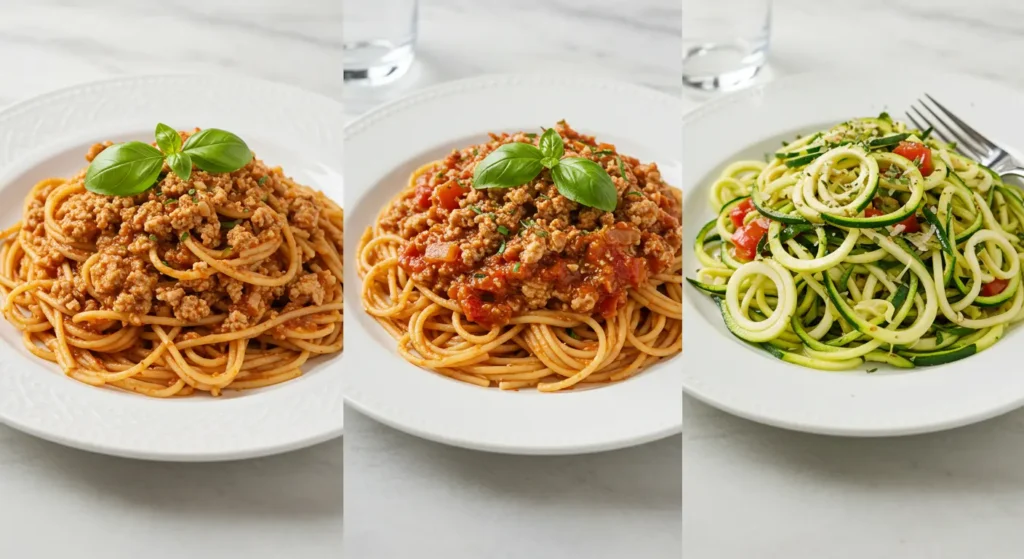 Ground Turkey Spaghetti