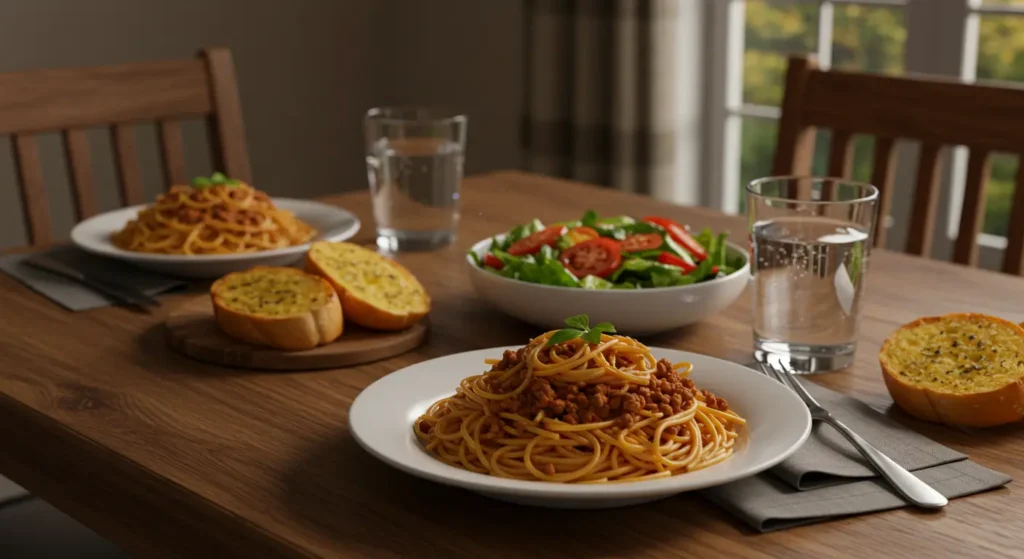 Ground Turkey Spaghetti